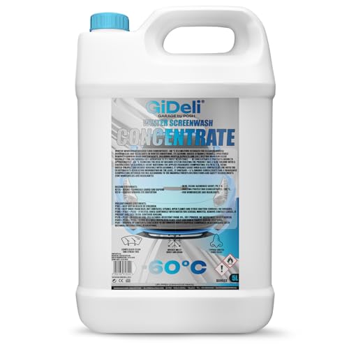 GiDeli Antigel concentré pour pare-brise 5 l - Antigel -60