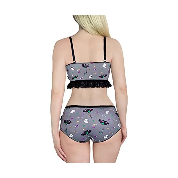 Littleforbig-Lacy-Trim-Damen-Nachtwaesche-Traeger-Nachtwaesche-Cami-Top-Shorts-Dessous-Bralette-Loungewear-Set-Sugar-Bat Littleforbig Lacy Trim Damen Nachtwäsche Träger Nachtwäsche Cami Top Shorts Dessous Bralette Loungewear Set - Sugar Bat