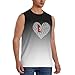Let All That You Do Be Done in Love Men's Tank Tops Quick Dry Workout Gym Sleeveless Muscle Shirts Beach Shirt,XX-Large Black