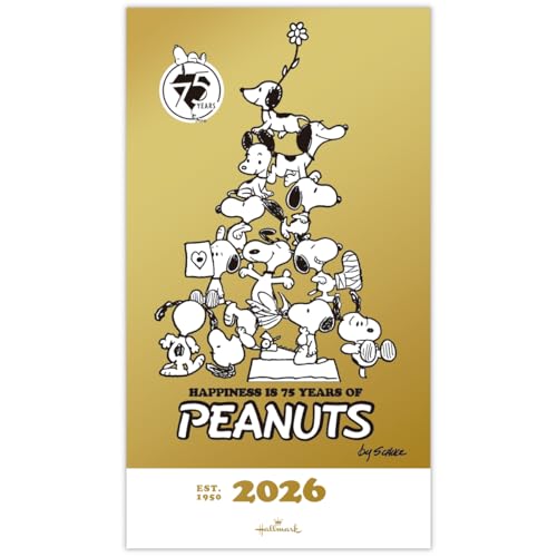 Amazon.co.jp: ホールマーク スヌーピー 手帳 2026年 スリム