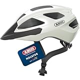 ABUS Casco de Ciclismo de Carretera Macator - Casco de Ciclismo Deportivo para Principiantes - también para usuarios con coleta - para Hombres y Mujeres