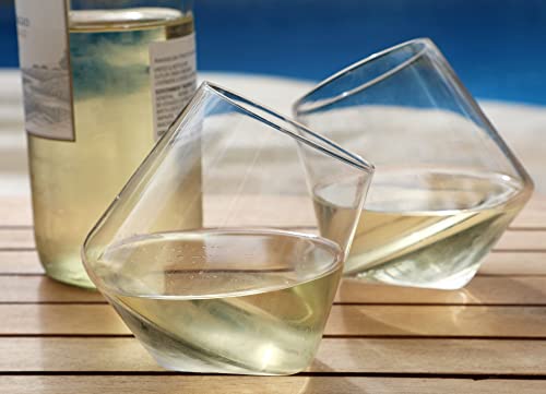 Stemless Wine Glasses Set Of 2 Aerating Wine Glasses Elegant Wine Glasses Stemless Large Wine Glass Culinexco.com Red Wine Glass Tumbler Stemless Wine Glass Set Cup Wine Cups Non Drip No Spill Glass #TOP1