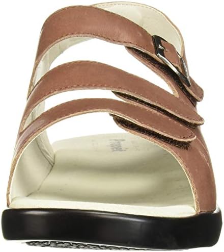 Propét Women's W0001 Breeze Walker Sandal,Teak Brown,10 W (US Women's 10 D) | Image 1