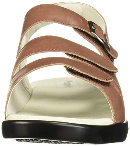 Propet Women Breeze Walker Sandal, Teak Brown, 9 X-Wide #TOP1