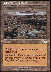 Magic The GatheringBlasted PaisajeLa saga de urza