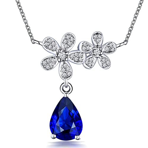 Collier naturel or blanc pour femme : luxe d'un diamant 0.6 carat VVS2