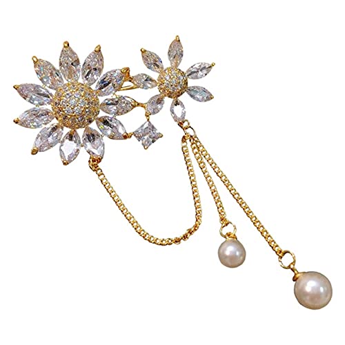 Bijoux fins et broches de mariage haut de gamme en pierres de zircone cubique