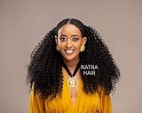 NATNA HAIR Synthetic 4 Bundle Hair Extension for Traditional Eritrean Ethiopian Hair Braiding (Sanday XL)