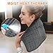 Heating Pad-Electric Heating Pads for Back,Neck,Abdomen,Moist Heated Pad for Shoulder,Knee,Hot Pad for Arms and Legs,Dry&Moist Heat & Auto Shut Off(Charcoal Gray, 12''×24')