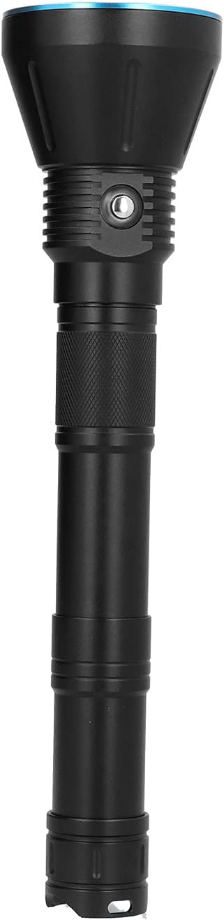 LED Diving Flashlight, 15000LM Waterproof Professional Diving Torch Depth to 150m Underwater Fishing for Swimming, Underwater, Household Lighting