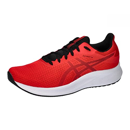 Asics Patriot 13, Running Shoe Hombre, Electric Red/Black, 42.5 EU
