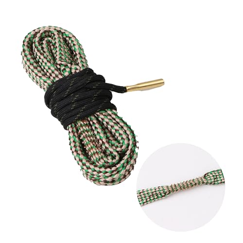 BOREKARE Bore Rope, Gun Snake, .30cal, .308, .300, .303, 7.62mm Barrel Bore Rope Cleaner Brush for Rifle Pistol Shotgun