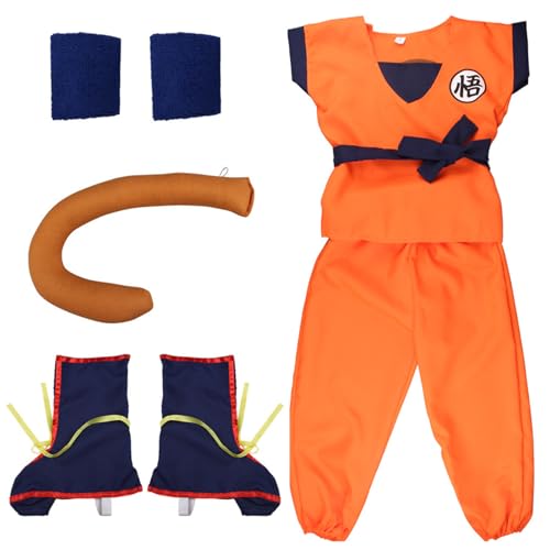 Blentora Disfraz Dragon Niño, 5-9 Años Disfraz De Goku Niño,