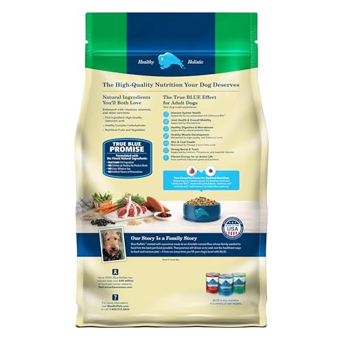 image for Blue Buffalo Life Protection Formula Adult Dry Dog Food, Helps Build a