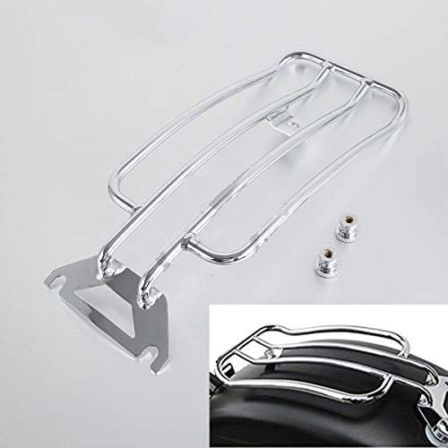 Miniatura 3 de TCT-MOTORPARTS Portaequipajes cromado Moto Solo para Harley Touring Electra Glide Ultra Classic FLHTCU FLHTC FLHT Road King CVOFLHRSE FLHRS Classic