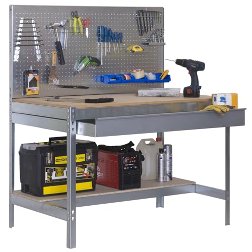 Banco de Trabajo Taller con Cajones Marca Simon Rack