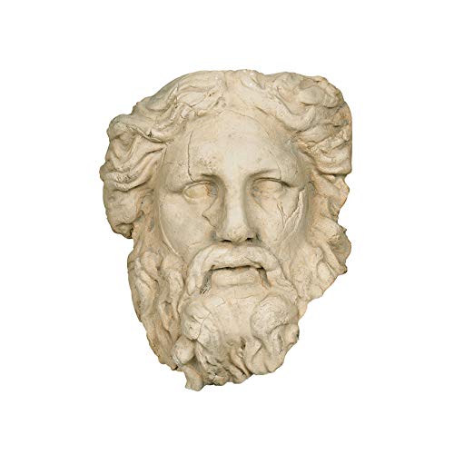 Busto cabeza de Júpiter para decorar salones y estudios elegantes