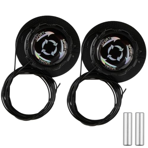 eModwey Chiusura automatica a vite per scarpe unisex – Nessuna installazione necessaria, non necessita di legatura, resistenti e robusti, per tutte le età, Nero , taglia unica