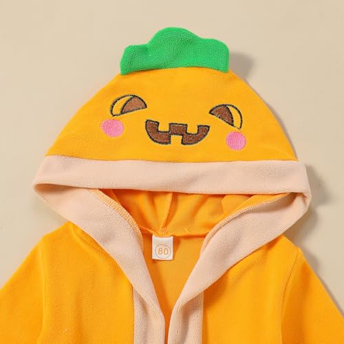 Kuriozud Baby Girls Robe Toddler Christmas Long Sleeve Furry Contrast Color Hooded Velvet Bathrobe4