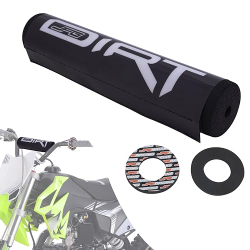 BIUGERCN - Cuscinetto in schiuma per manubrio universale per moto da cross, protezione per manubrio in schiuma, cuscinetto per manubrio per motocross, dirt bike, pit bike, 22-28mm