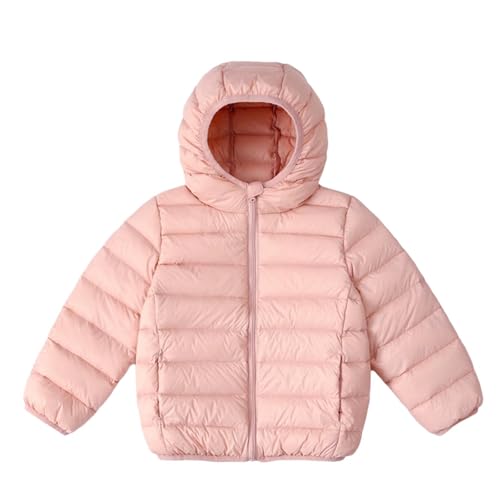 Girls Packable Puffer Jacket Lightweight Padded Winter Coat Zip Up Hooded Down Jackets with Pockets Warm Bubble Coats