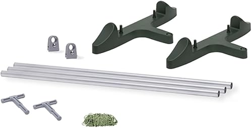 EarthBox Sistema 81031.06, verde, estacas de jardín de 3 pies, 3 pies