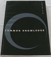 Common Knowledge: Volume 5: No. 3 B0825G4S2K Book Cover