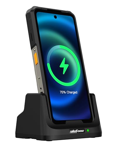 Image of Ulefone Armor 26 Ultra 33W Desk Charging Dock, Wireless Charging Station for Ulefone Armor 26 Ultra, Not Charger
