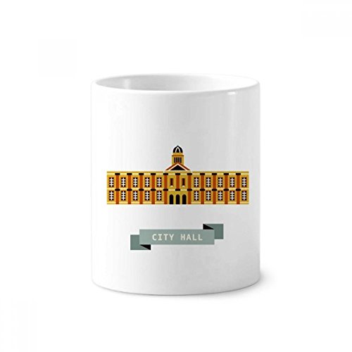 Cadeau tasse Singapour en céramique blanche pour anniversaire et fêtes