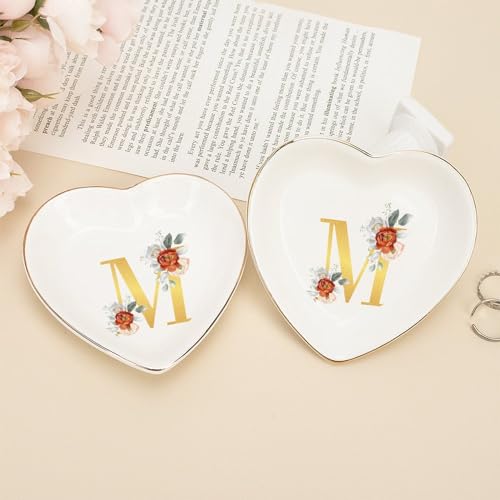 Bijoux initiale M et plaque décorative pour bracelets et petits accessoires