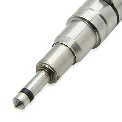Jinqiu Fuel Injector Nozzle Fit For Bmw N54 N63 135I 335I 535I 550I 750 X5 X6 Z4 B7 13537585261-09 13538616079 Standards Direct Replacement Durable (Color : Silver) #TOP3