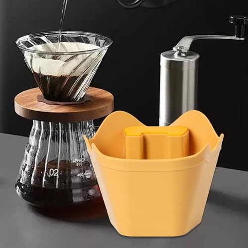 Almacenamiento de polvo de café en caja de café expreso con base estable 3