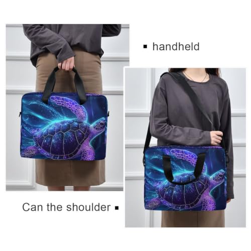 Bolsa de portátil acolchada contra impactos con estampado de mariposa 2