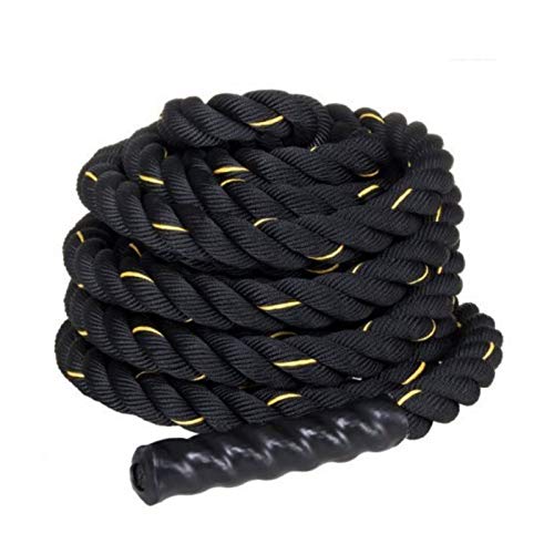 FFITNESS TRAINING ROPE FITNESS ALLENAMENTO FUNE CROSSFIT POWER 9 M 34 MM METRI CORDA DA COMBATTIMENTO BATTAGLIA