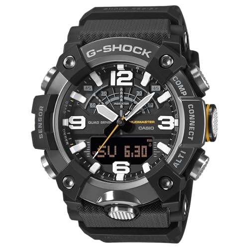 Casio G-Shock Master of G MUDMASTER Black Bezel Carbon Resin Watch GGB100XMB-1A