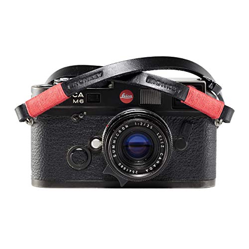 Bronkey Tokyo 101 (120 cm) Kameragurt Leder Kamera Schulter Nackenriemen Universal-Ringverbindung – Bild 3