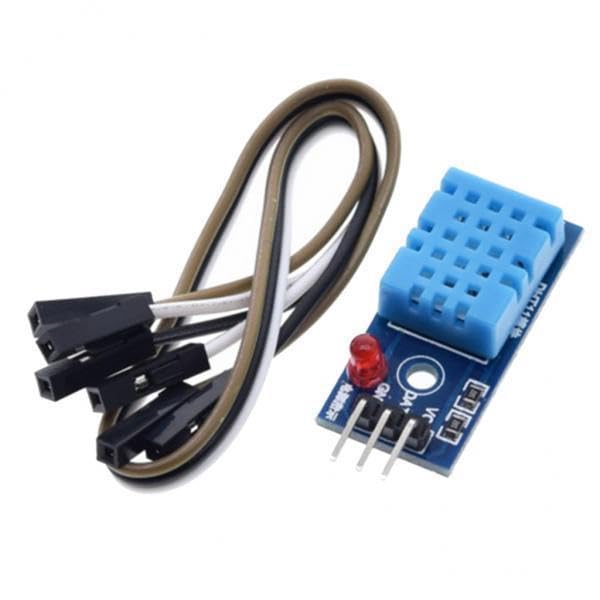 UJEAVETTE 6xDigital DH11 Temp Humidity Sensor Module w/Cable for Raspberry Pi Kit-image-10