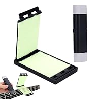 Product Contents: You will receive the guitar cleaner and polish kit, including 1 piece of string guard and 1 piece of string guard pen, which can meet your maintenance needs for musical instruments. Product Size: The size of the string guard is 11x6...