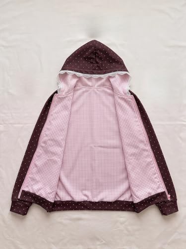 Image of Pokn Y2K Zip Up Hoodie Jojifuku Cutecore Kawaii Hoodie Clothes Women Long Sleeves Tops Graphic Cutecore Shoujo Clothes