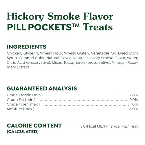 greenies pill pockets for dogs small size soft dog treats hickory smoke flavor 32 oz pouch 30 treats