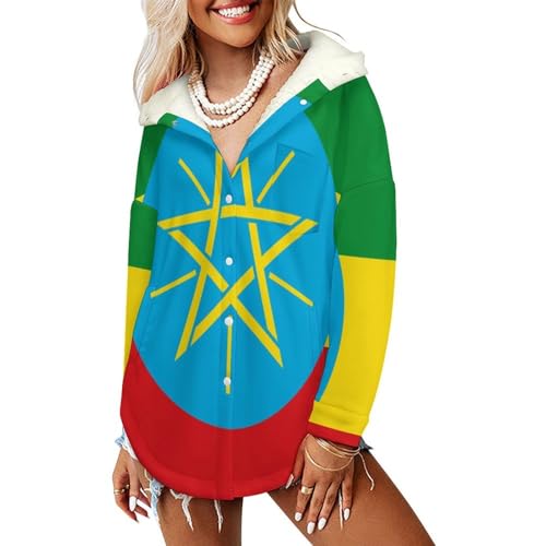 Veste polaire femme contre le froid sweat thermique oversize protecteur avec poches