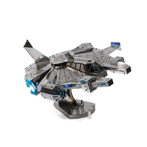 Kit de modèle en métal Nebula Scout avec éclairage LED télécommandé 74 pièces