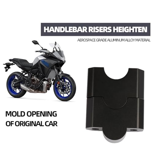 Adaptateur d extension guidon moto pour soulager le dos en CLX700 - 3