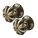 Price comparison product image Totally Decor Laura Ashley x 2 Sprung Internal Door Handles in Antique Brass, Door Twisted Pulls.