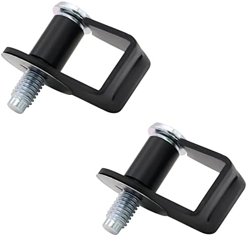 Set of 2 Car Door Striker Bolt Latch Repair Hardware Compatible with 1980-1996 Ford F150 / 1987-89 Lincoln / 1981-90 Mercury Door Latch Lock Striker Bolts Replace E9AZ-5422008-A E9AZ5422008A