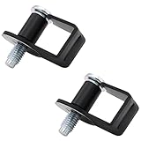Set of 2 Car Door Striker Bolt Latch Repair Hardware Compatible with 1980-1996 Ford F150 / 1987-89 L
