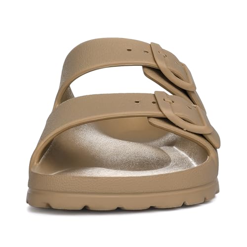 Image of KIDMI Women's Comfortable EVA Sandals with Medium Arch Support, Adjustable Buckle Summer Beach Slide Sandal