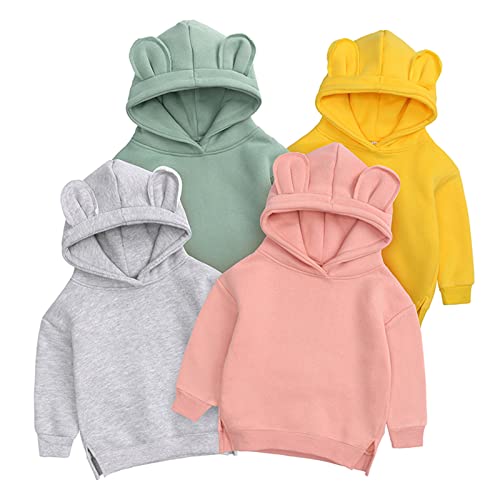 Toddler Boys Solid Ear Toddler Sweatshirt Cute Top Girls Baby Hoodie Boys Tops Kids Hoodies Boys3