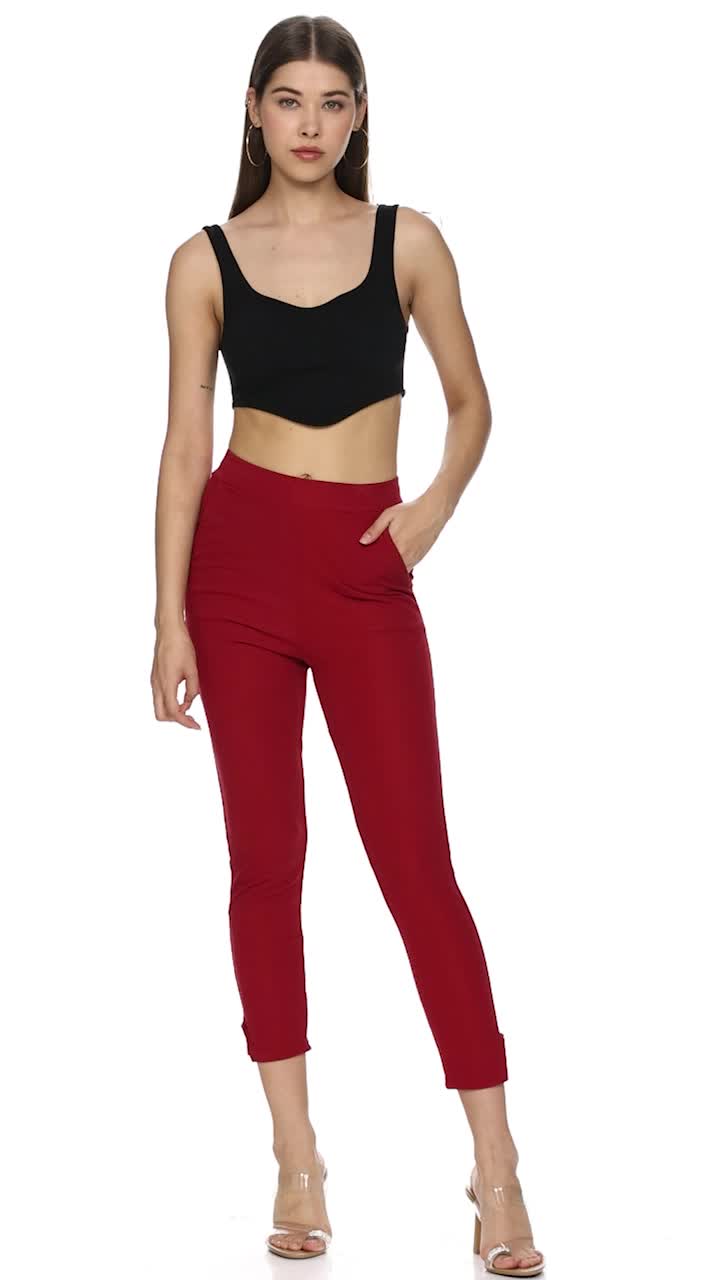 Buy J B Fashion Trousers Pants for Women | Trousers Pant for