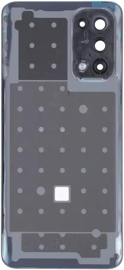 for Oppo Reno5 4G CPH2159 Back Cover Spare Parts Rear Case Back Battery Cover Door Housing (Black)